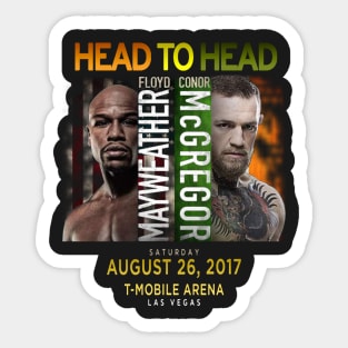 head to head Sticker